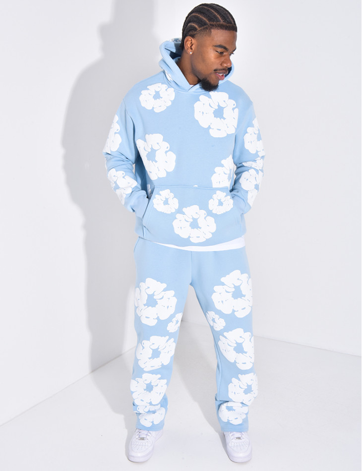 Ensemble à fleurs pantalon et sweat