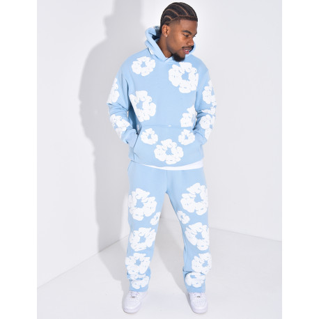 Ensemble à fleurs pantalon et sweat