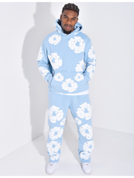 Ensemble à fleurs pantalon et sweat