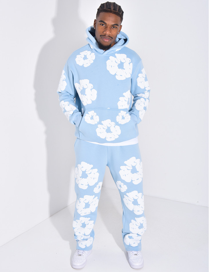 Ensemble à fleurs pantalon et sweat