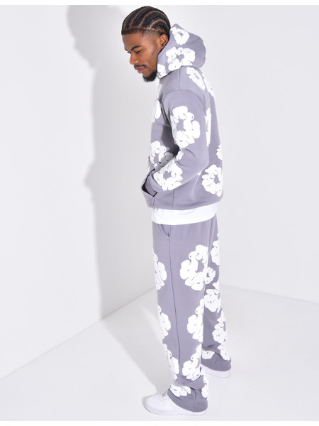 Ensemble à fleurs pantalon et sweat