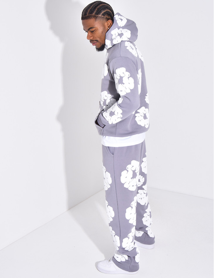 Ensemble à fleurs pantalon et sweat