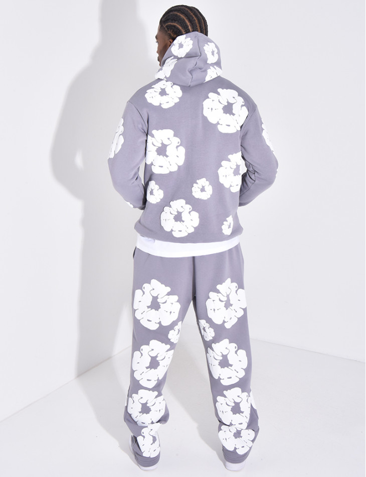Ensemble à fleurs pantalon et sweat