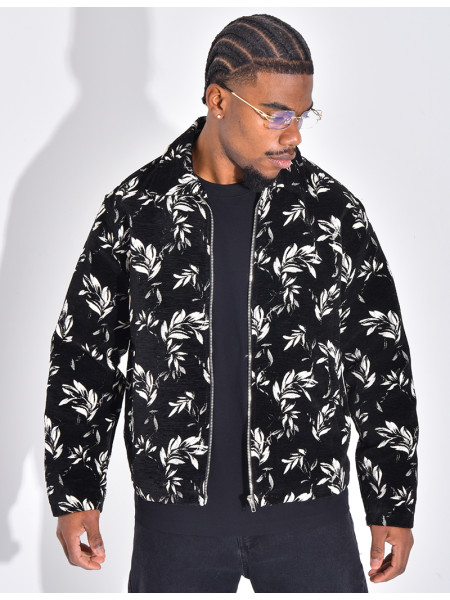 Veste à motifs