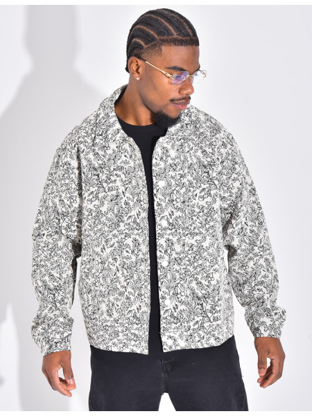 Veste à motifs