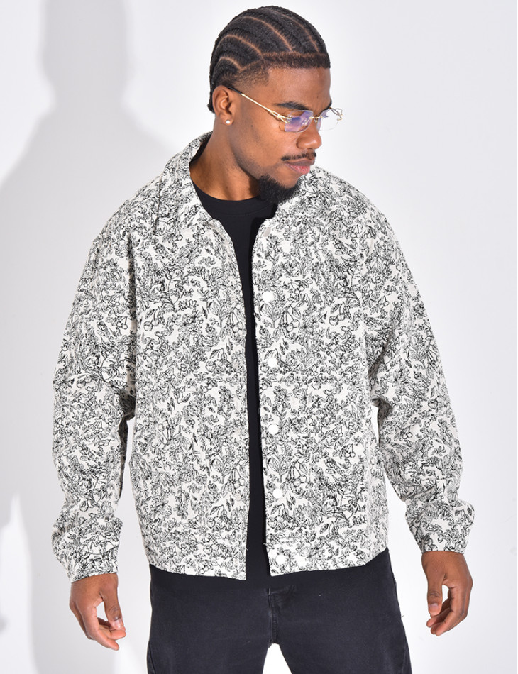 Veste à motifs
