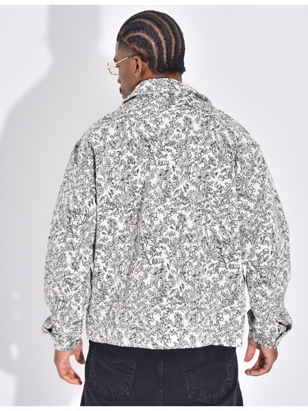 Veste à motifs