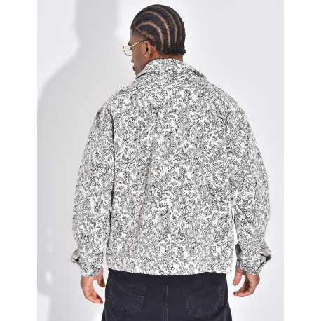 Veste à motifs