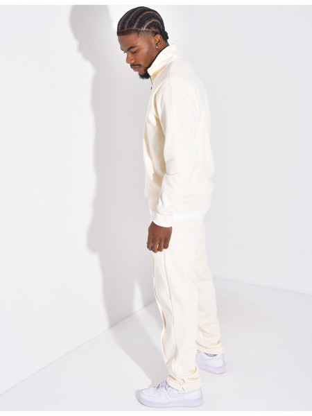 Ensemble pantalon et pull à col zippé