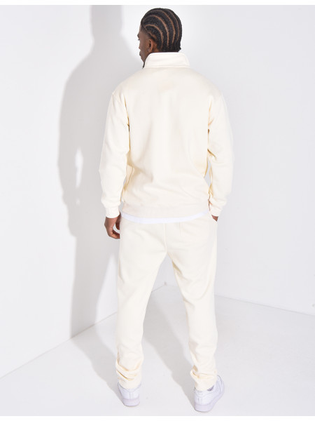 Ensemble pantalon et pull à col zippé