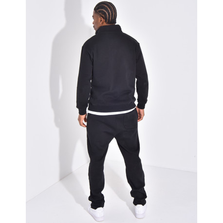Ensemble pantalon et pull à col zippé