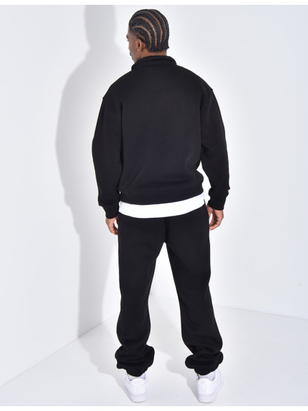 Ensemble pantalon et sweat zippé