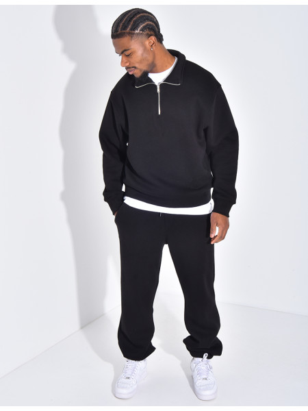 Ensemble pantalon et sweat zippé