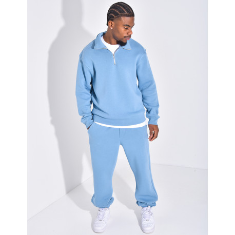 Ensemble pantalon et sweat zippé