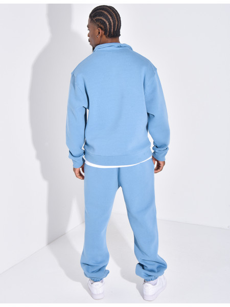 Ensemble pantalon et sweat zippé