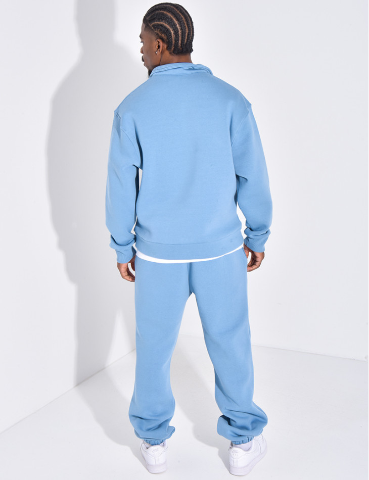 Ensemble pantalon et sweat zippé