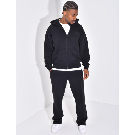 Ensemble pantalon et veste à capuche avec coeur