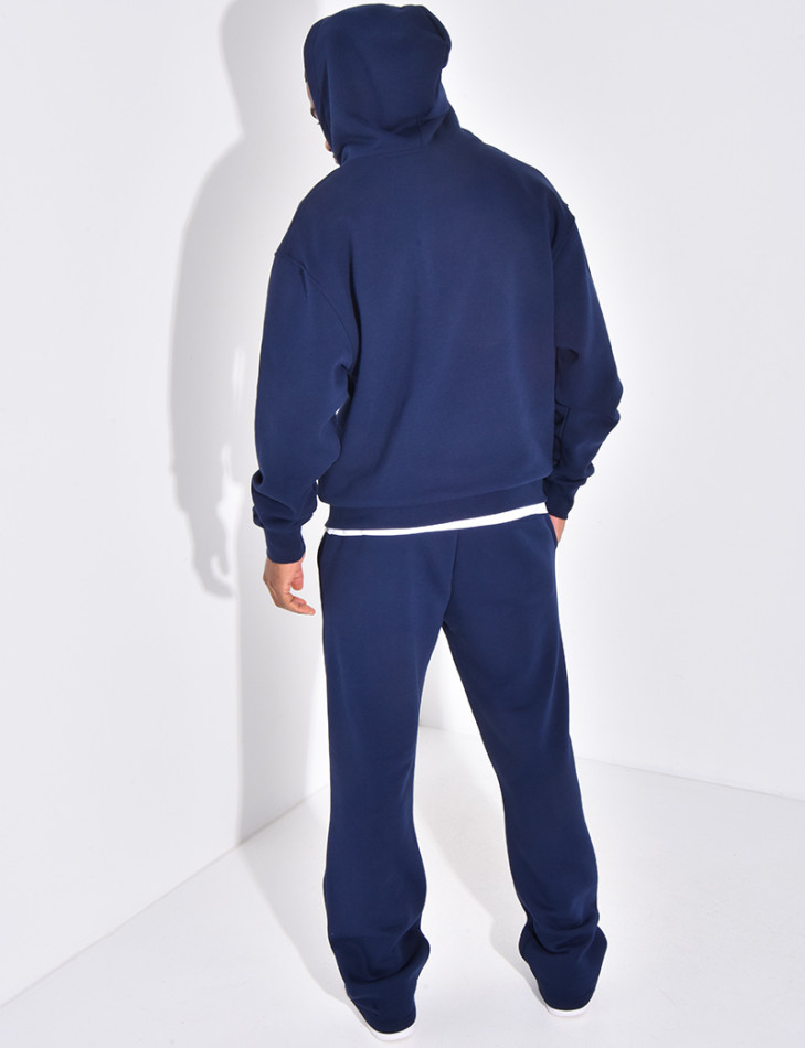 Ensemble pantalon et veste à capuche avec coeur