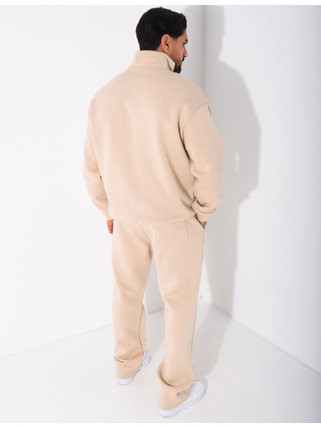 Ensemble pantalon et sweat col zippé