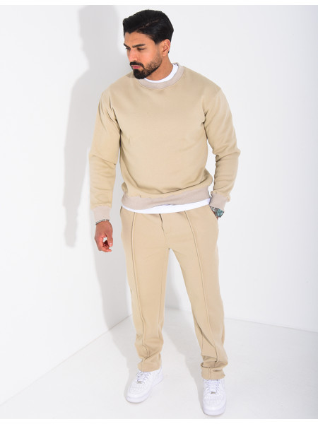 Ensemble pantalon et sweat col rond