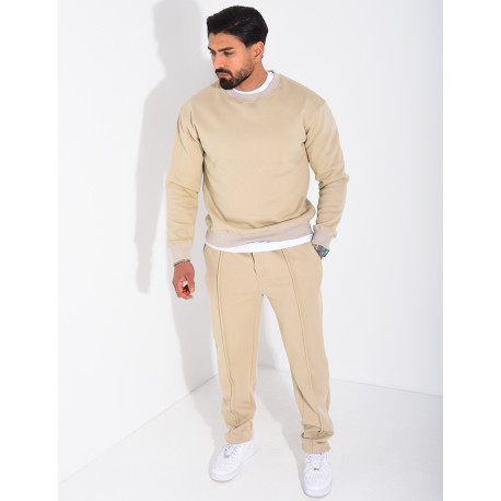 Ensemble pantalon et sweat col rond