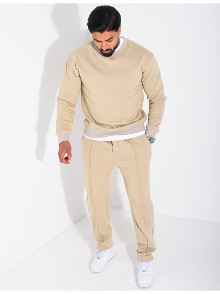 Ensemble pantalon et sweat col rond