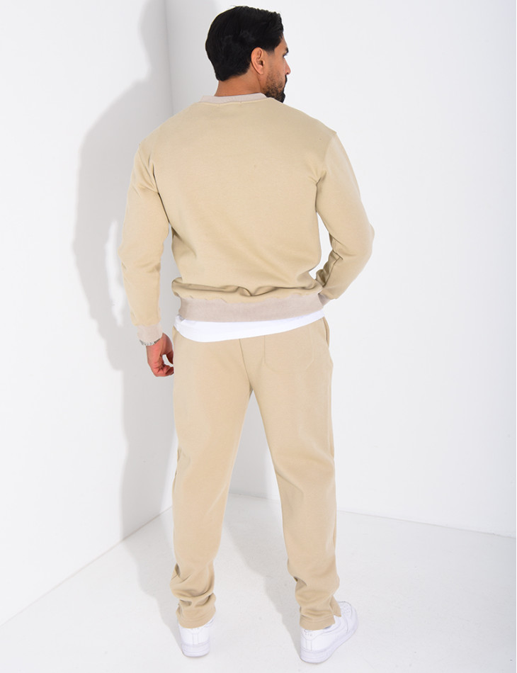 Ensemble pantalon et sweat col rond
