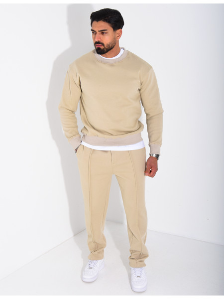 Ensemble pantalon et sweat col rond