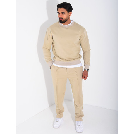 Ensemble pantalon et sweat col rond