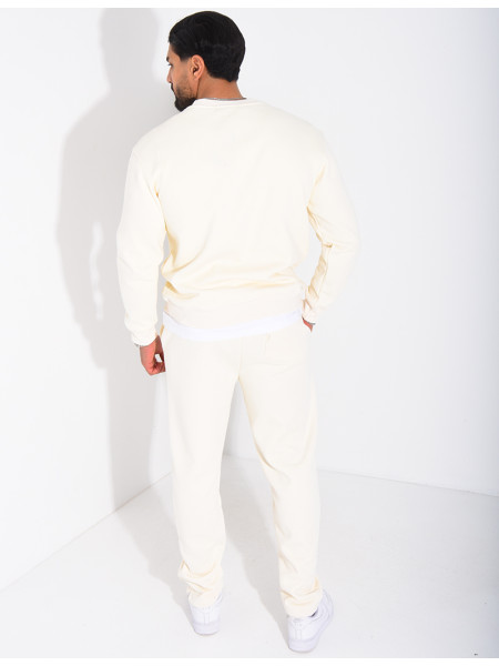 Ensemble pantalon et sweat col rond