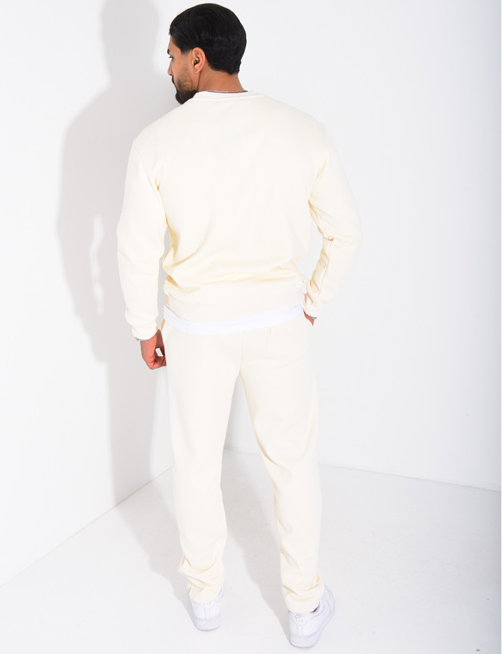Ensemble pantalon et sweat col rond