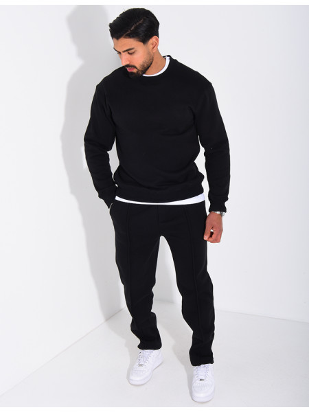 Ensemble pantalon et sweat col rond