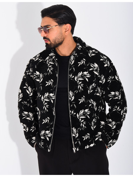 Veste à motifs