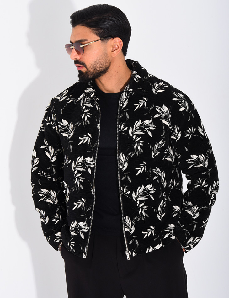 Veste à motifs