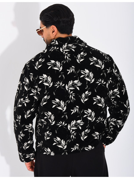 Veste à motifs