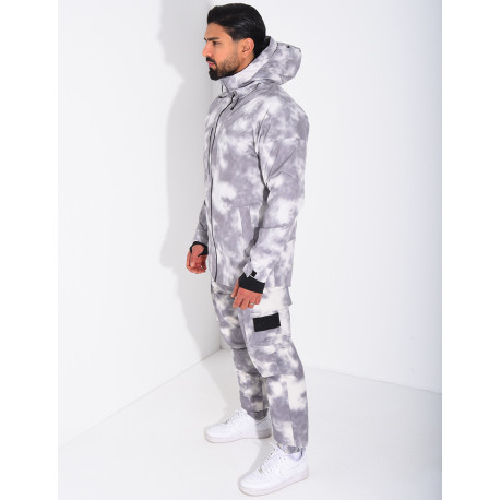 Ensemble imperméable pantalon et veste à capuche