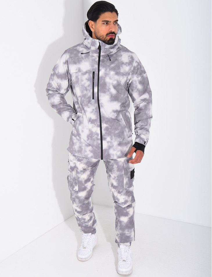 Ensemble imperméable pantalon et veste à capuche