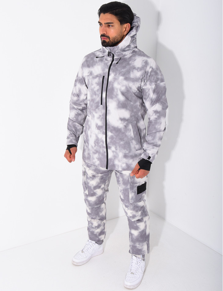 Ensemble imperméable pantalon et veste à capuche