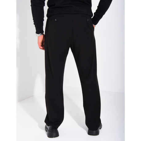 Pantalon à ceinture élastique