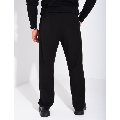 Pantalon à ceinture élastique