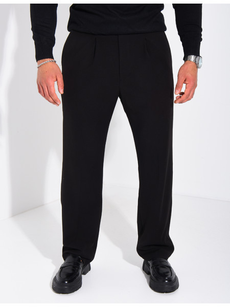 Pantalon à ceinture élastique