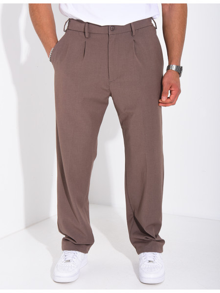 Pantalon à ceinture élastique