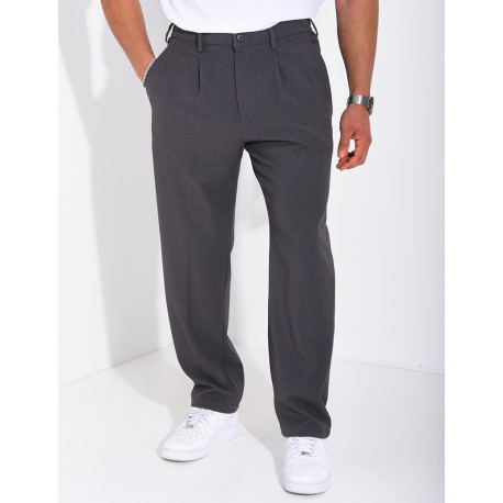 Pantalon à ceinture élastique