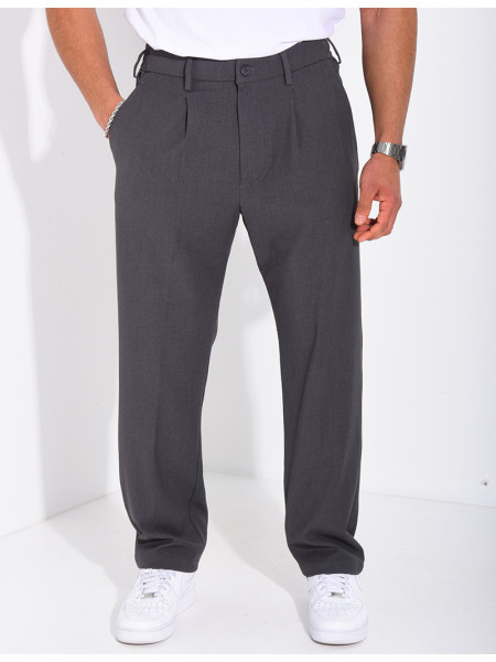 Pantalon à ceinture élastique