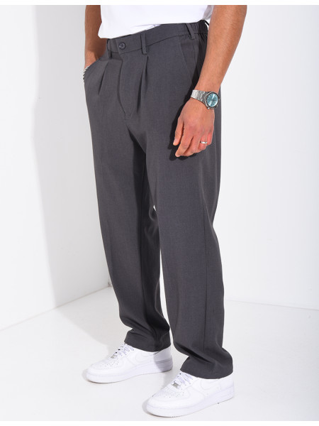 Pantalon à ceinture élastique