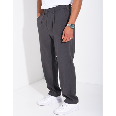 Pantalon à ceinture élastique