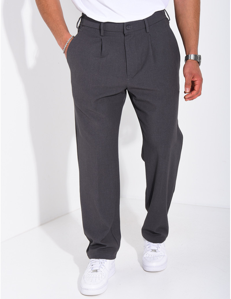 Pantalon à ceinture élastique