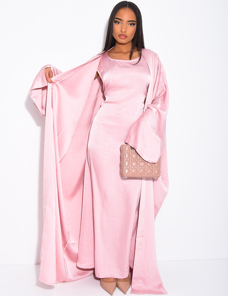 Ensemble robe et kimono...