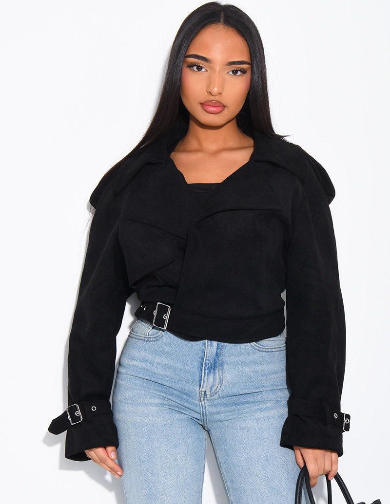 Kurze Perfecto-Jacke aus...