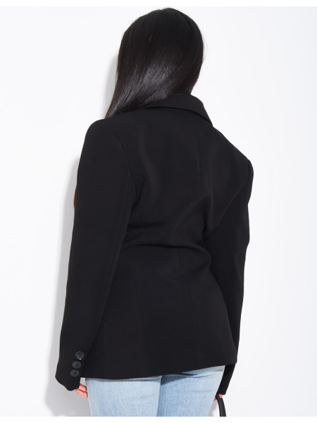 Premium blazer with fitted waist